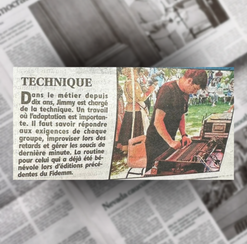Anim'Auvergne à la Une : Sonorisation au Festival d'Issoire